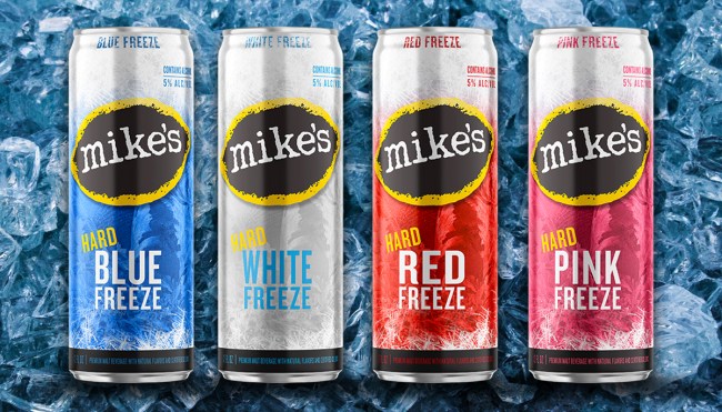 Mike's Hard Freeze cans