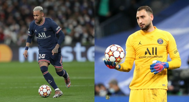 Report: Neymar Squared Up With Donnarumma After Real Madrid Loss