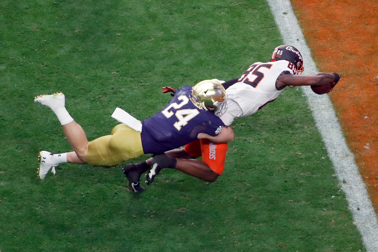 Oklahoma State Uses St. Patrick's Day To Destroy Notre Dame Football