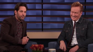 Paul Rudd Expertly Pulls Off His Favorite Prank On Conan O’Brien’s Podcast