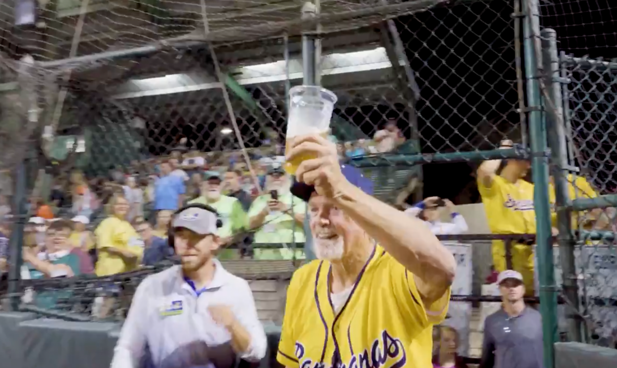 Savannah Bananas Bring Out 75YearOld Pitcher To Strike Someone Out