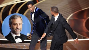 Judd Apatow Is Getting Roasted For Having The Most Absurd Take About The Will Smith/Chris Rock Incident