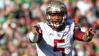 Jameis Winston Couldn’t Have Looked Happier While Graduating From Florida State On Saturday