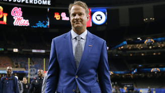 Highly-Coveted 4* QB Takes Lane Kiffin’s Rolls Royce For A Spin In Unreal Recruiting Photos With Puppy
