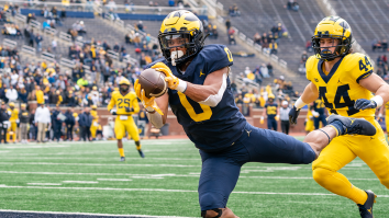 Michigan Football’s Keg Stand And Limbo Touchdown Celebrations Might Make You Like The Wolverines