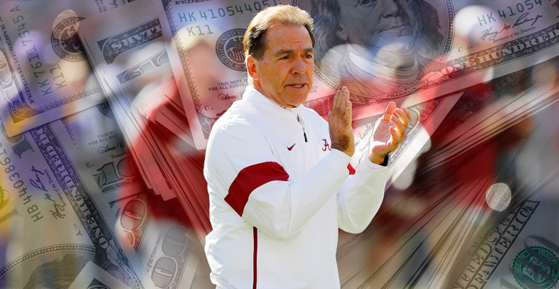 Nick Saban Shares Mind-Blowing Amount Of Money That His Alabama Players Have Made In NFL