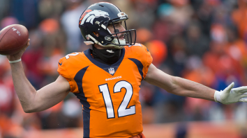 Denver Broncos Forever Haunted By Paxton Lynch Era With Permanent Scuff Mark In Practice Facility