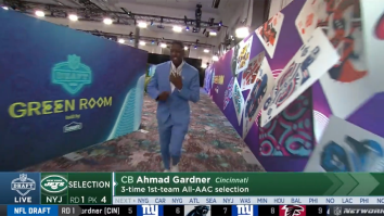 Sauce Gardner Hilariously Shows Off His Next-Level Quickness After NFL Draft Blunder (Video)