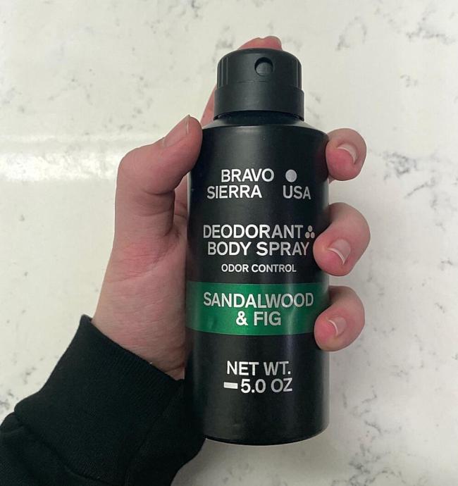 BRAVO SIERRA Deodorant Body Spray