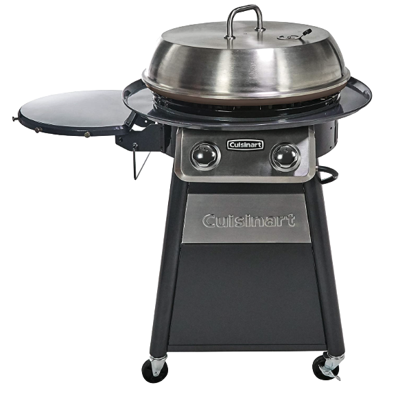 Cuisinart 22-Inch Round Outdoor Flat Top Surface Gas Grill - daily deals