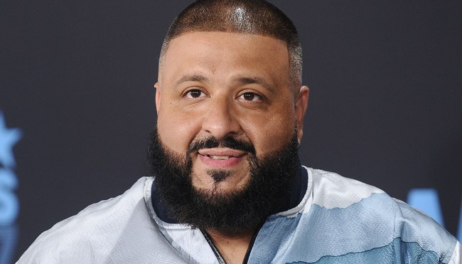 DJ Khaled Kicked Off Of Court After Airballing Shot At Heat Game