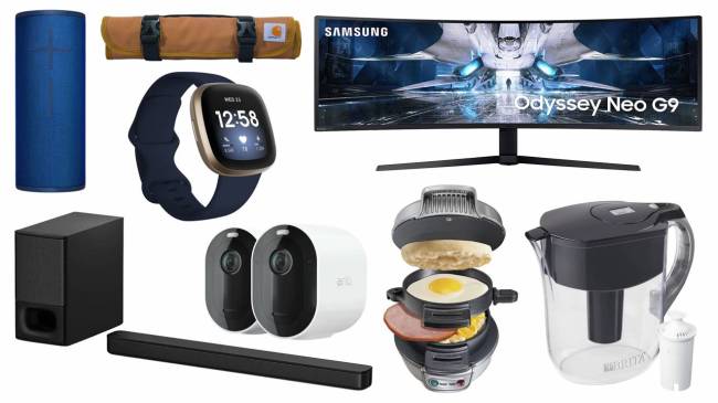 Daily Deals: Breakfast Sandwich Makers, Fitbit Smartwatches, Tool Rolls And More!