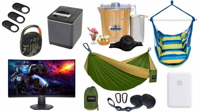 Daily Deals: Curved Monitors, MagSafe Battery Packs, Hammocks And More!