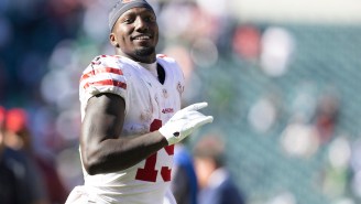 Things Get Awkward When Deebo Samuel Shuts Down Bottle Girls Holding ‘Deebo Is Staying’ Sign At The Club