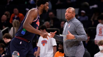 Doc Rivers Explains Why He Left Joel Embiid In Game During Blowout After Fans Blamed Him For Embiid’s Injury
