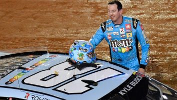 Kyle Busch Booed After His Exciting Photo Finish Victory On Bristol Dirt Track