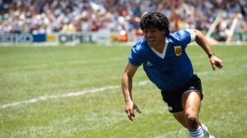 Diego Maradona’s Jersey From ‘Hand Of God’ Goal Expected To Sell For Insane Price