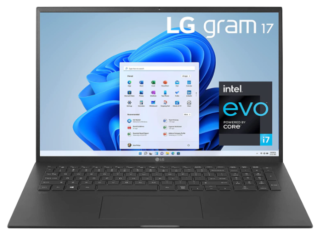 LG Gram 17Z95P 17in Ultra-Lightweight Laptop