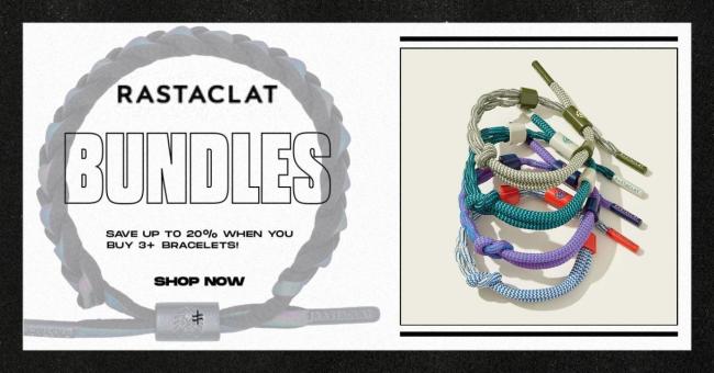Keep The Positive Vibes Flowing With Savings On Rastaclat Bracelet Bundles