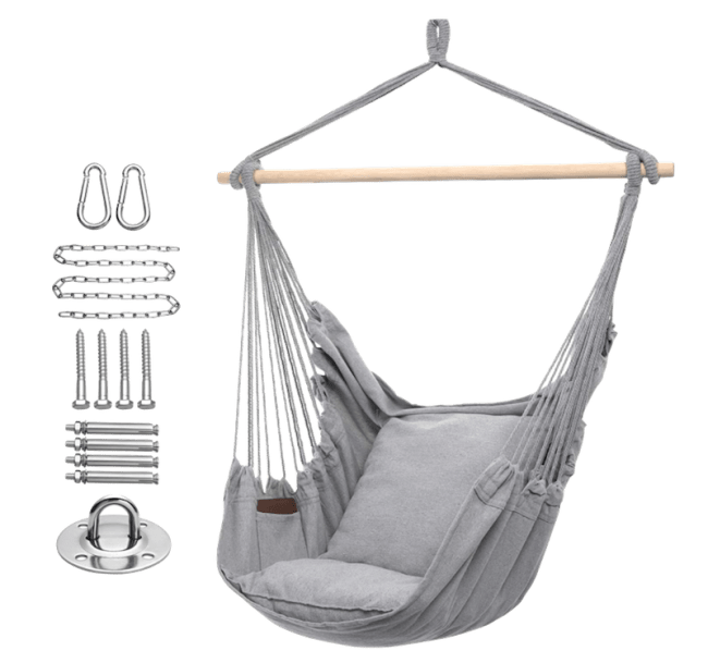 Y-STOP Hammock Chair Hanging Rope Swing - daily deals