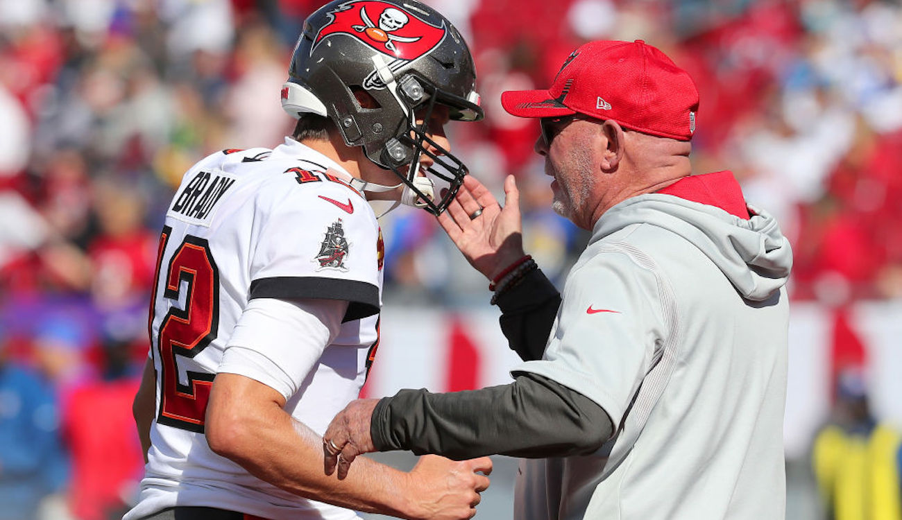 Bruce Arians stepping down as Buccaneers head coach amid rumors about rift  with Tom Brady - Pats Pulpit