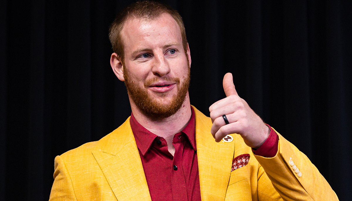 Carson Wentz trade details: Why Commanders have draft pick incentive to  bench QB if struggles continue