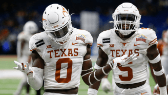 CFB Fans Can’t Believe How Many Sweatbands Texas LB DeMarvion Overshown Wore To Spring Ball