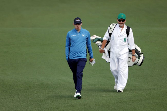 Video: Matt Fitzpatrick's Caddie Tells Him 'To Get On With It' At Masters
