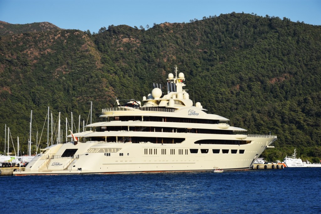 Germany Seizes 3rd Largest Mega Yacht On The Planet From Russian Oligarch And Former Arsenal Owner