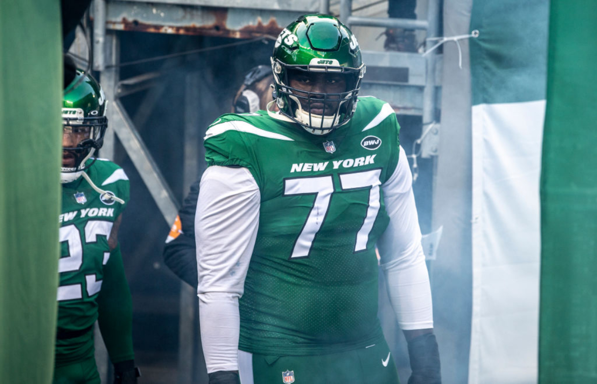 Mekhi Becton wants Jets to get in on NFL's throwback jersey trend