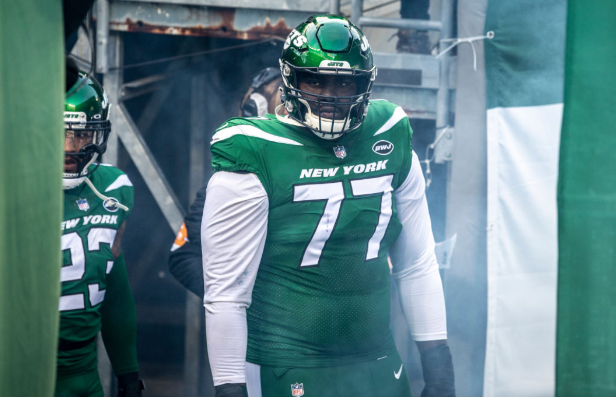 Jets Mekhi Becton Out For Season #shorts #nfl #nflfootball #sports  #newyorkjets #mekhibecton 