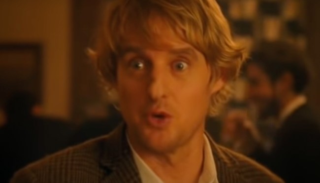 There's A Database Of The Times Owen Wilson Has Said 'Wow' In A Movie