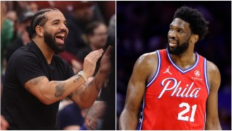 Raptors Fans Are Angry At Drake After He Was Seen Celebrating With Joel Embiid After Embiid’s Game-Winner In Toronto