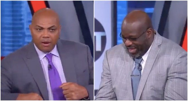 Charles Barkley Explains What To Do When 'A Guy Is Banging You' (Video)