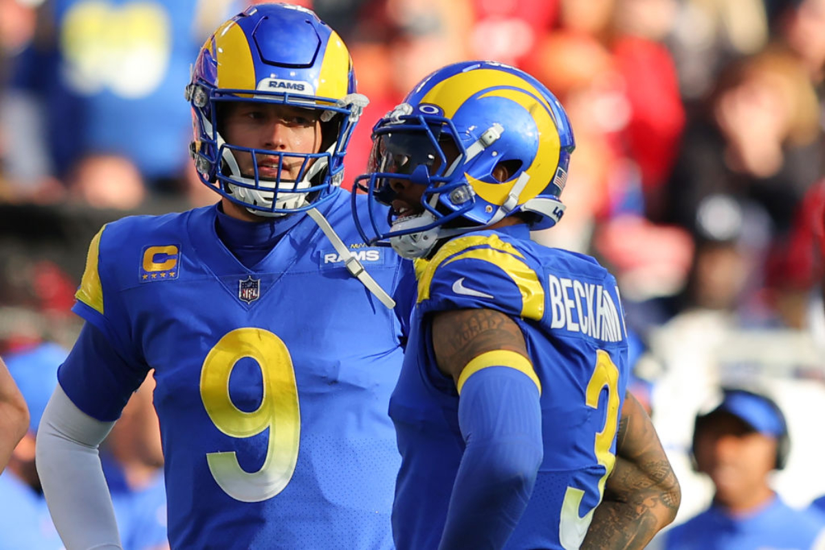 Rams' Matthew Stafford staying in contact with Odell Beckham Jr.