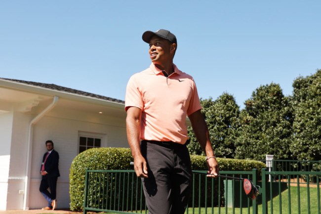Reports Of Tiger Woods' Sunday Practice Round Building Masters Hype