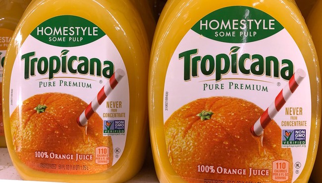 Tropicana Releases Cereal You Can Pour Orange Juice Into