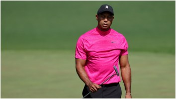 ESPN Hot Mic Catches Tiger Woods Cursing At The Masters After Ball Rolls Off The Green