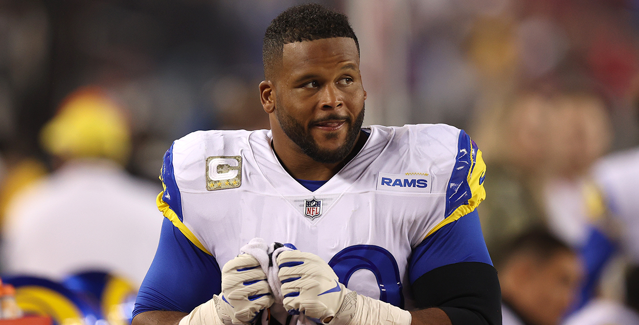 Rams star Aaron Donald hints at 2022 return: 'Why not run it back?' 