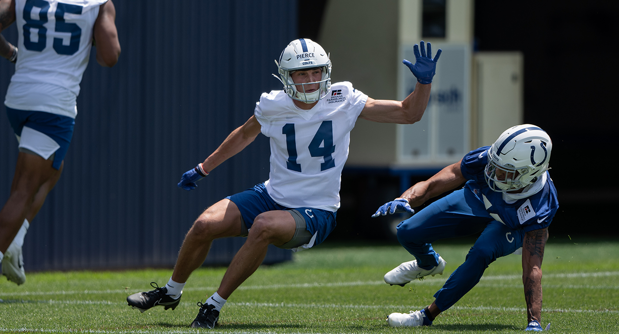 Colts rookie WR Alec Pierce's climb continues with another solid