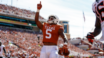 Bijan Robinson Recruits Jordan Addison To Texas After Hanging Out With Matthew McConaughey