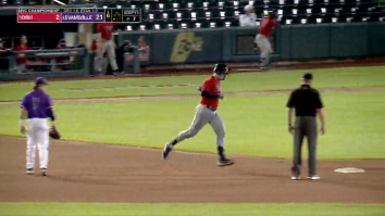 Dallas Baptist Goes Viral For Hilariously Monotonous Reaction To Most Irrelevant Home Run Of All-Time