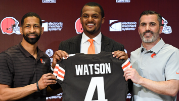 Deshaun Watson Throws Laser Touchdown To Notable Target During First Look At Browns Camp