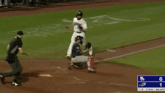 MiLB Catcher Literally Sits Legs Crossed On Home Plate To Get A Runner Out In Hilarious Viral Moment
