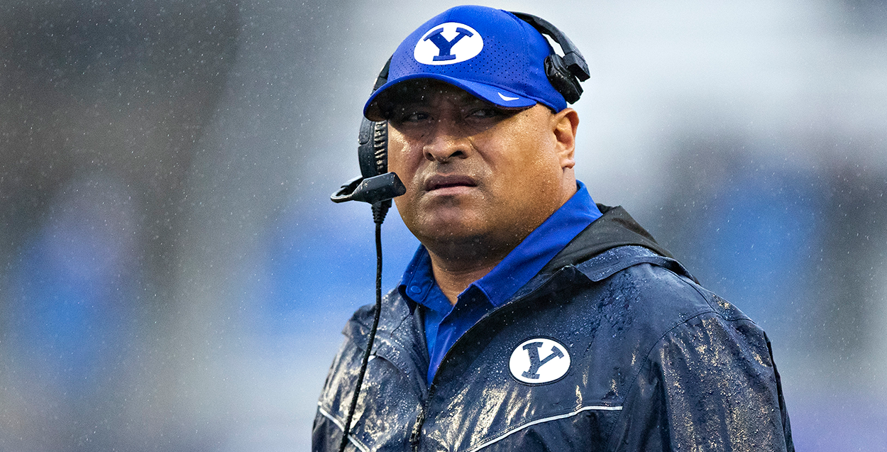 BYU's Kalani Sitake Gets Flamed For Tongue-In-Cheek Comments On NIL