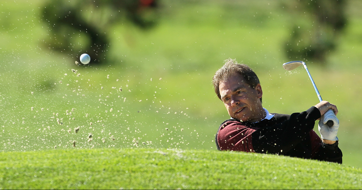 Nick Saban Recalls When He Ditched Fall Prep To Golf With Tiger Woods