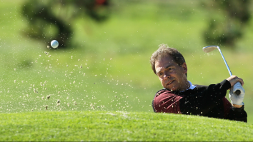 Nick Saban Recalls The Time That He Ditched Fall Football Camp Prep To Golf With Tiger Woods