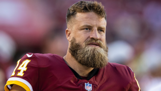 NFL Fans Go Viral For Wearing All Of Ryan Fitzpatrick’s Different Jerseys To The NFL Draft