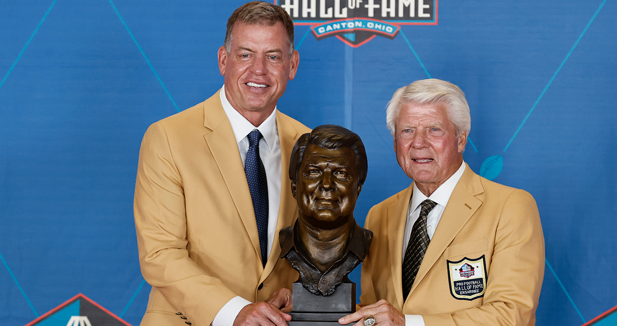 2020 Pro Football Hall of Fame: Troy Aikman, not Jerry Jones, to present  Jimmy Johnson 