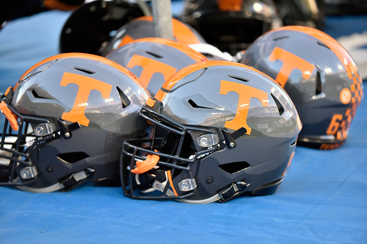 tennessee vols grey helmet